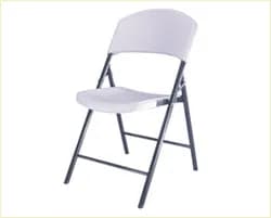 Lifetime White Folding Chairs