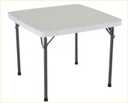 4×4 White Tables