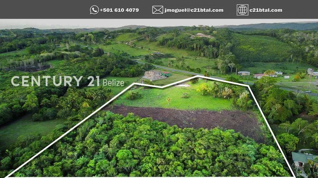 9 acres of prime land located next to Ka'ana Resort, Western Highway, Cayo District, Belize: